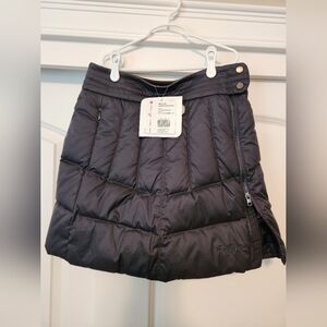 Marmot Black Quilted Skirt